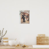 Plakatwerbung "Bubbles" Poster (Küche)