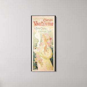 Plakatwerbung Cacao Van Houten Belgien Leinwanddruck