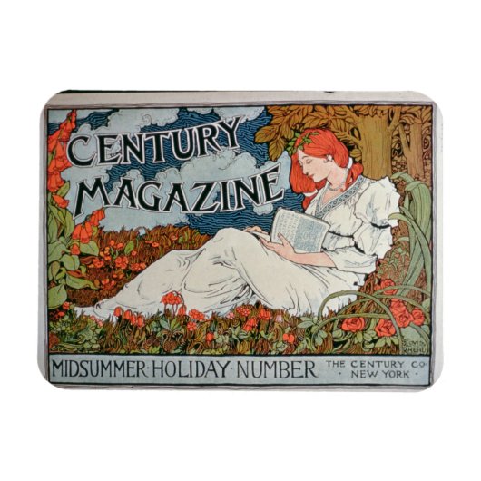 Plakatwerbung 'Century Magazine', Midsommer H Magnet (Horizontal)