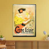 Plakatwerbung "Creme Eclair Instant Dessert" Leinwanddruck (Insitu (Wohnzimmer))