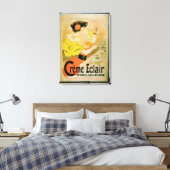 Plakatwerbung "Creme Eclair Instant Dessert" Leinwanddruck (Insitu (Schlafzimmer))
