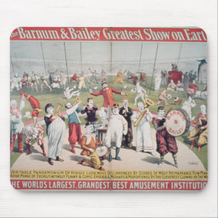 Plakatwerbung das Barnum Mousepad