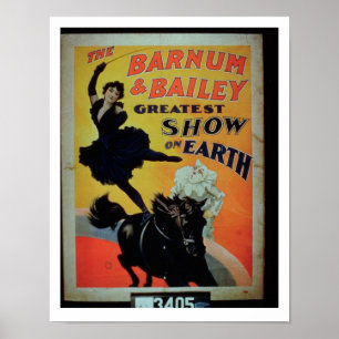 Plakatwerbung 'das Barnum und der Bailey am Poster