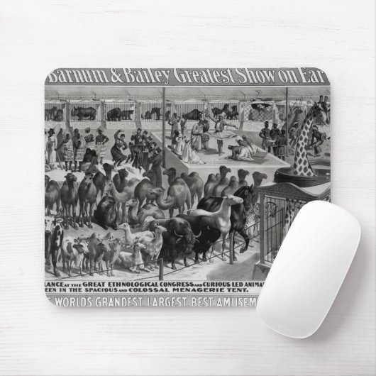 Plakatwerbung, 'das Barnum und der Bailey Mousepad (Mit Mouse)