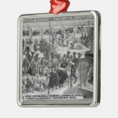Plakatwerbung, 'das Barnum und der Bailey Ornament Aus Metall (Links)