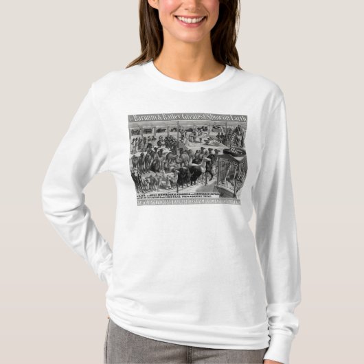 Plakatwerbung, 'das Barnum und der Bailey T-Shirt (Vorderseite)