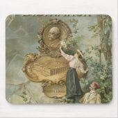 Plakatwerbung das Fahrrad Werke Bismarck Mousepad (Vorne)