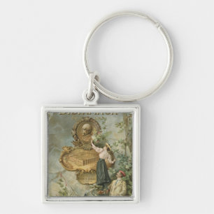 Plakatwerbung das Fahrrad Werke Bismarck Schlüsselanhänger