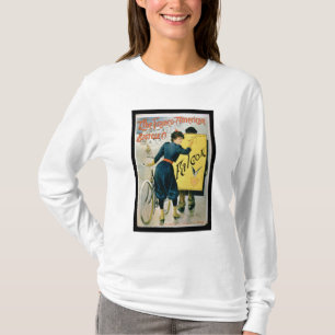 Plakatwerbung 'das Franco-Amerikanische Fahrrad Co T-Shirt