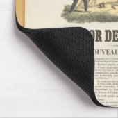 Plakatwerbung die Goldminen in Kalifornien Mousepad (Ecke)