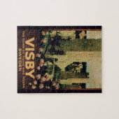 Plakatwerbung die Stadt von Visby, Schweden (colo Puzzle (Horizontal)