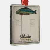 Plakatwerbung die Subskription Silbernes Ornament (Rechts)