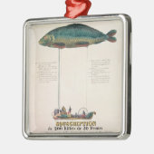 Plakatwerbung die Subskription Silbernes Ornament (Links)