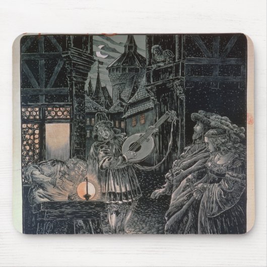 Plakatwerbung die Vorlagensänger Mousepad (Vorne)