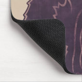 Plakatwerbung eine Ausstellung Mousepad (Ecke)