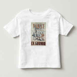 Plakatwerbung 'Faust Kleinkind T-shirt