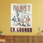 Plakatwerbung "Faust" Leinwanddruck (Insitu (Wohnzimmer))