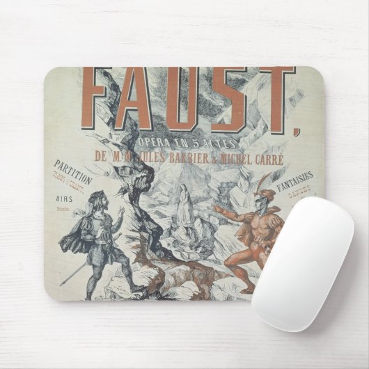 Plakatwerbung 'Faust Mousepad (Mit Mouse)
