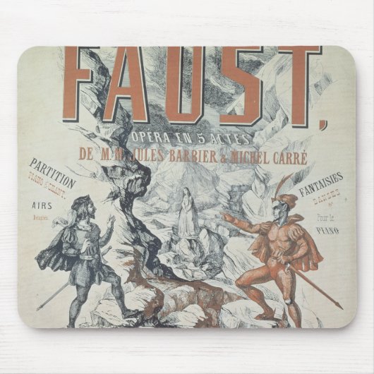 Plakatwerbung 'Faust Mousepad (Vorne)