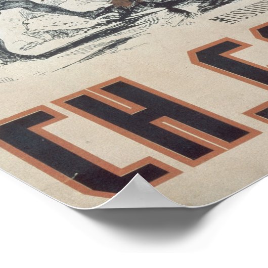 Plakatwerbung "Faust" Poster (Ecke)