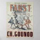 Plakatwerbung "Faust" Poster (Vorne)