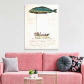 Plakatwerbung für das Abonnement Leinwanddruck (Insitu (Wohnzimmer))