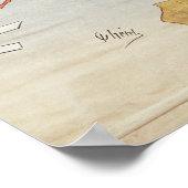 Plakatwerbung für das "Theatrophon" Poster (Ecke)