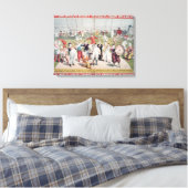 Plakatwerbung für den Barnum Leinwanddruck (Insitu (Schlafzimmer))