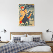 Plakatwerbung für den Palais de Glace Leinwanddruck (Insitu (Schlafzimmer))