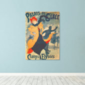 Plakatwerbung für den Palais de Glace Leinwanddruck (Insitu (Holzboden))