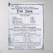 Plakatwerbung für "Don Juan" Poster (Vorne)
