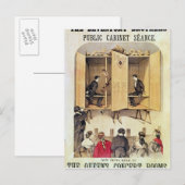 Plakatwerbung für eine psychische Leistung Postkarte (Vorne/Hinten)