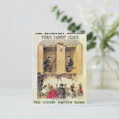 Plakatwerbung für eine psychische Leistung Postkarte (Stehend Vorderseite)