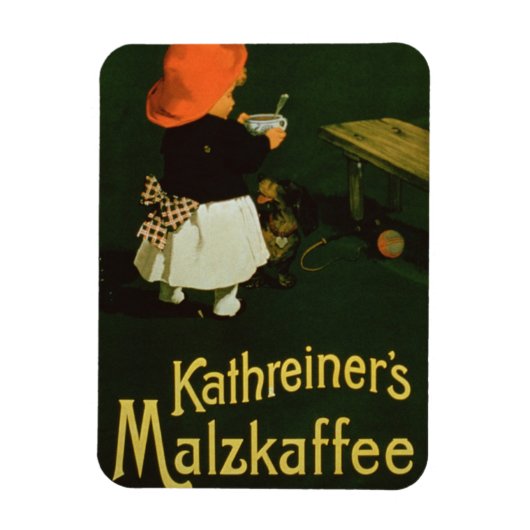 Plakatwerbung für "Kathreiner's Malt Coffee" Magnet (Vertikal)