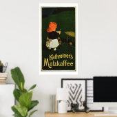 Plakatwerbung für "Kathreiner's Malt Coffee" Poster (Heimbüro)