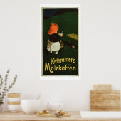 Plakatwerbung für "Kathreiner's Malt Coffee" Poster (Küche)