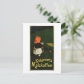 Plakatwerbung für "Kathreiner's Malt Coffee" Postkarte (Stehend Vorderseite)