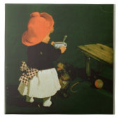 Plakatwerbung für 'Kathreiners Malz Coffee Fliese (Vorderseite)