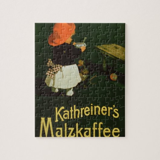 Plakatwerbung für 'Kathreiners Malz Coffee Puzzle (Vertikal)