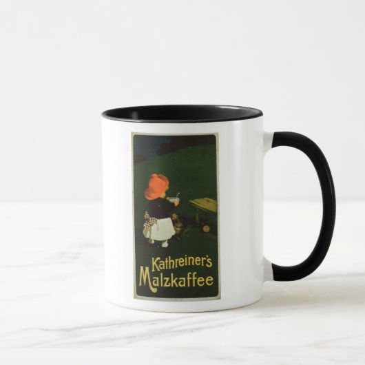Plakatwerbung für 'Kathreiners Malz Coffee Tasse (Rechts)