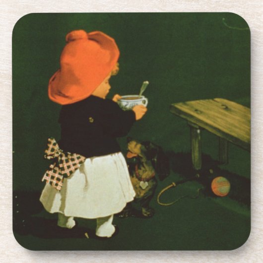 Plakatwerbung für 'Kathreiners Malz Coffee Untersetzer (Vorderseite)