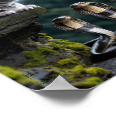 Plakatwerbung für traurige und einsame Haustiere: Poster (Ecke)