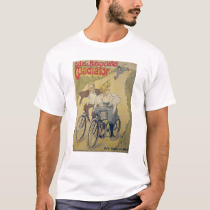 Plakatwerbung Gladiatorfahrräder T-Shirt