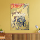 Plakatwerbung Gladiatorräder Leinwanddruck (Insitu (Wohnzimmer))