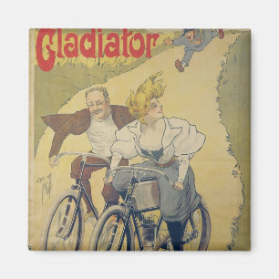 Plakatwerbung Gladiatorräder Magnet