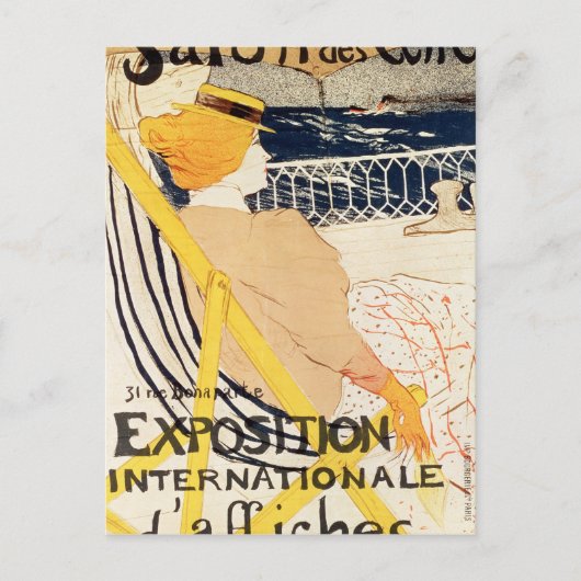 Plakatwerbung Henrides Toulouse-Lautrec | Postkarte (Vorderseite)