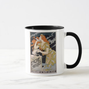 Plakatwerbung 'L. Marquet Ink, das Beste des Als Tasse