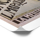 Plakatwerbung 'L. Marquet Ink, das Beste von allen Poster (Ecke)