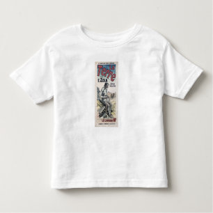 Plakatwerbung "La Terre" durch Emile Zola, 1889 Kleinkind T-shirt