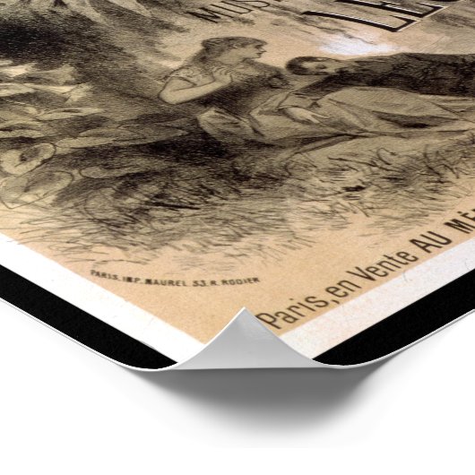 Plakatwerbung "Lakme" Poster (Ecke)